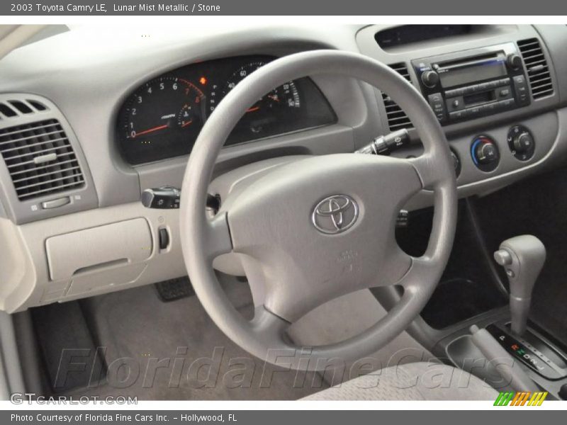 Lunar Mist Metallic / Stone 2003 Toyota Camry LE