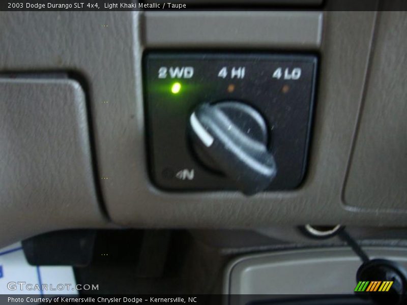Light Khaki Metallic / Taupe 2003 Dodge Durango SLT 4x4