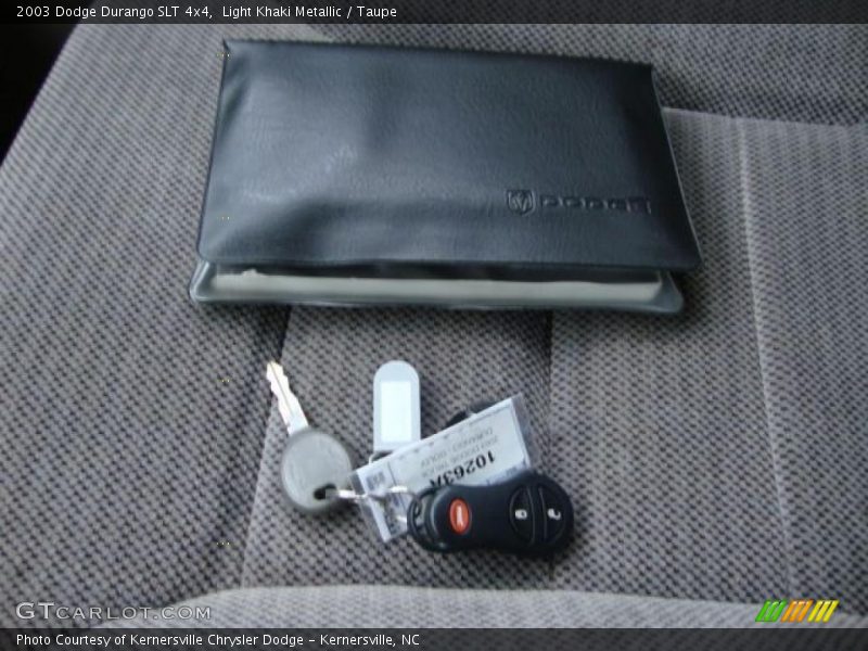 Light Khaki Metallic / Taupe 2003 Dodge Durango SLT 4x4