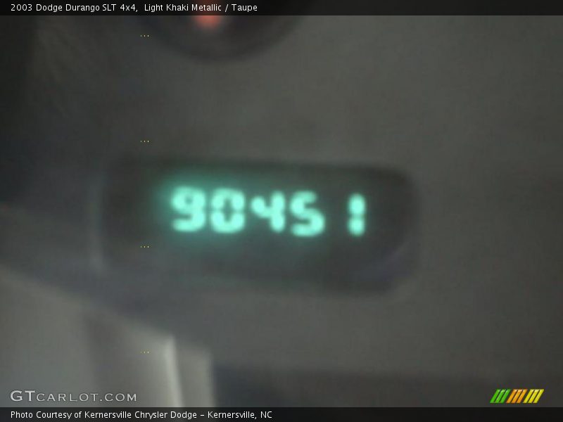 Light Khaki Metallic / Taupe 2003 Dodge Durango SLT 4x4