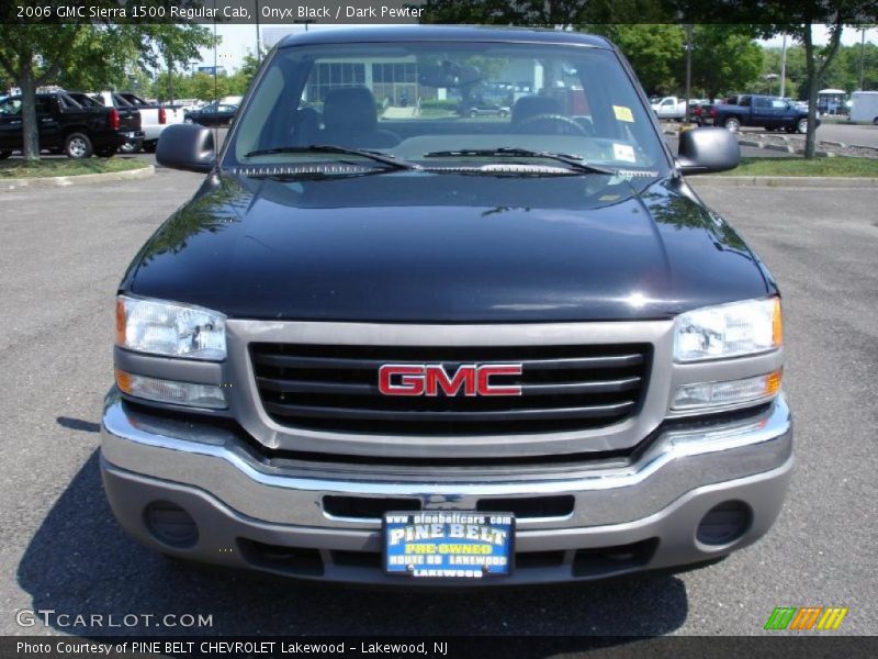 Onyx Black / Dark Pewter 2006 GMC Sierra 1500 Regular Cab