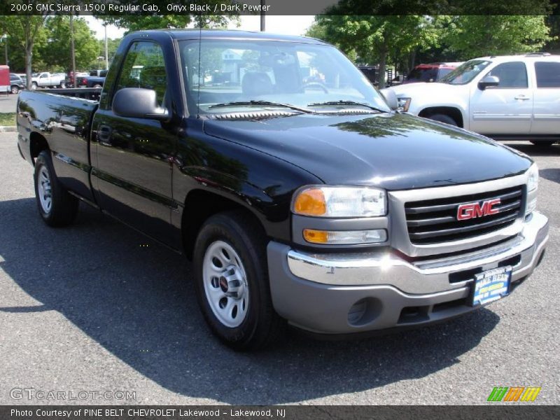 Onyx Black / Dark Pewter 2006 GMC Sierra 1500 Regular Cab