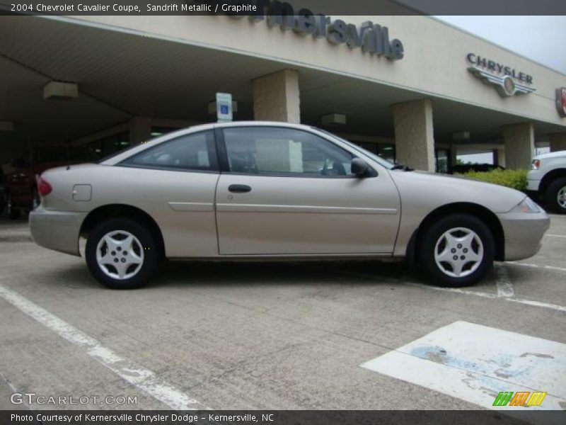 Sandrift Metallic / Graphite 2004 Chevrolet Cavalier Coupe