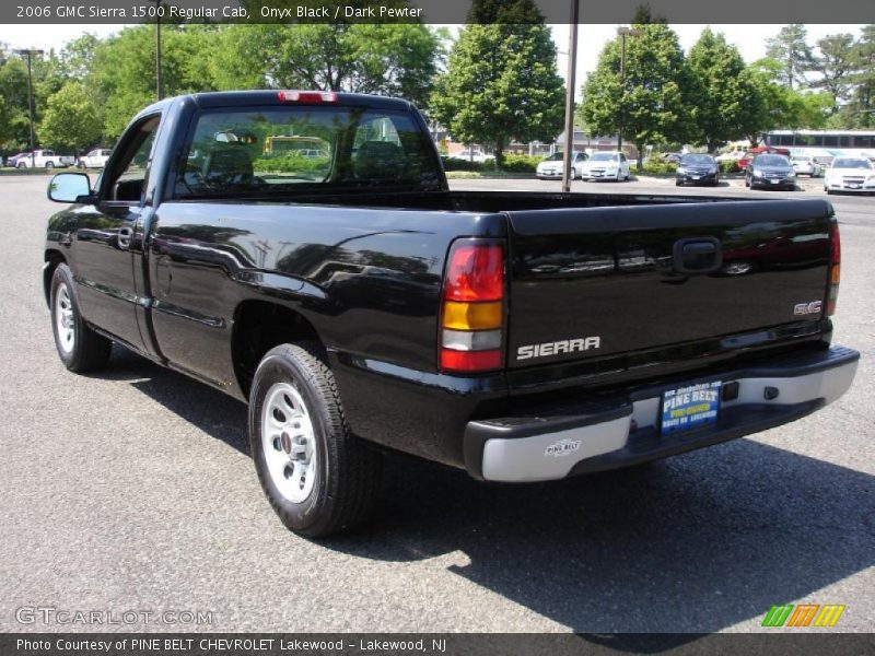 Onyx Black / Dark Pewter 2006 GMC Sierra 1500 Regular Cab