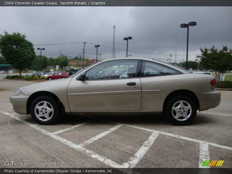 Sandrift Metallic / Graphite 2004 Chevrolet Cavalier Coupe