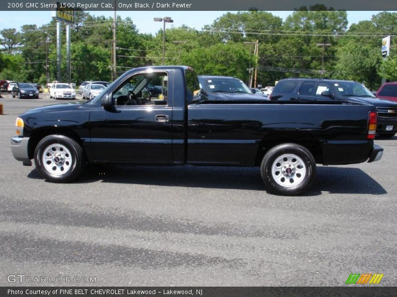 Onyx Black / Dark Pewter 2006 GMC Sierra 1500 Regular Cab
