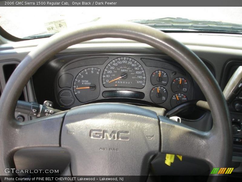 Onyx Black / Dark Pewter 2006 GMC Sierra 1500 Regular Cab