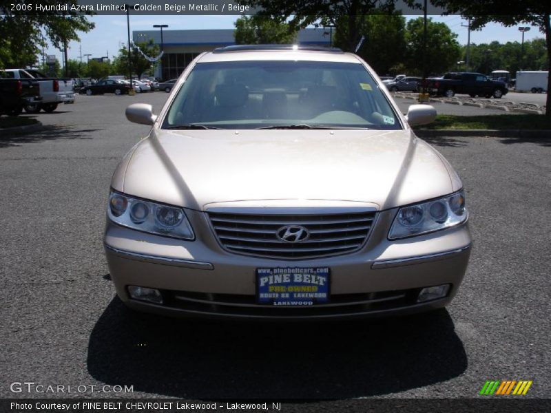 Golden Beige Metallic / Beige 2006 Hyundai Azera Limited
