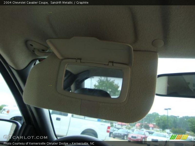 Sandrift Metallic / Graphite 2004 Chevrolet Cavalier Coupe
