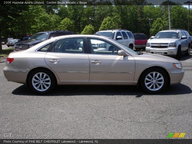 Golden Beige Metallic / Beige 2006 Hyundai Azera Limited