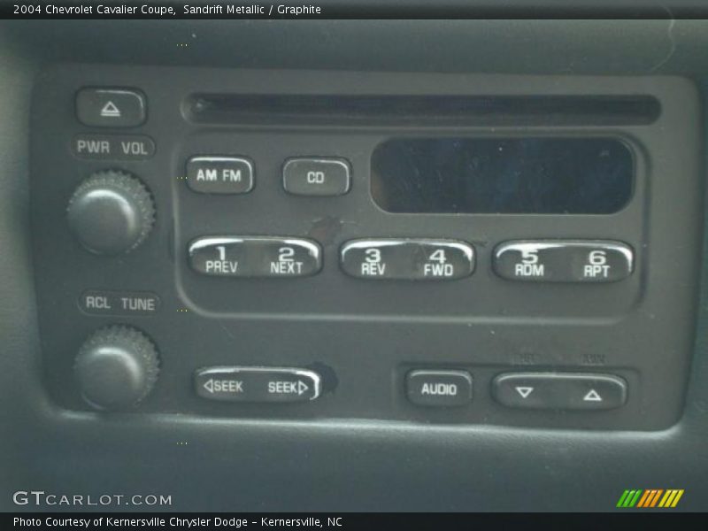 Sandrift Metallic / Graphite 2004 Chevrolet Cavalier Coupe