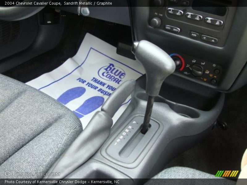 Sandrift Metallic / Graphite 2004 Chevrolet Cavalier Coupe