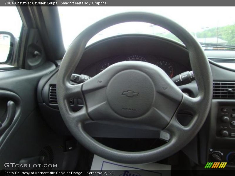 Sandrift Metallic / Graphite 2004 Chevrolet Cavalier Coupe
