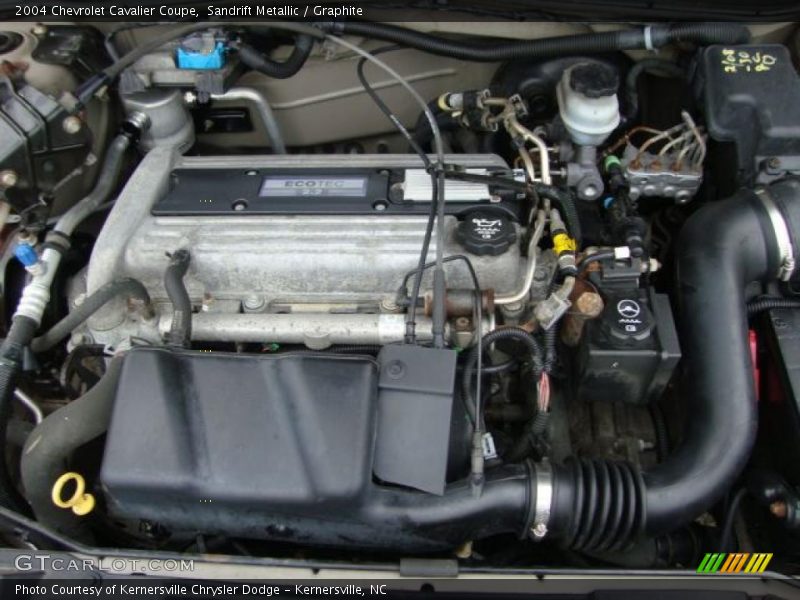 Sandrift Metallic / Graphite 2004 Chevrolet Cavalier Coupe