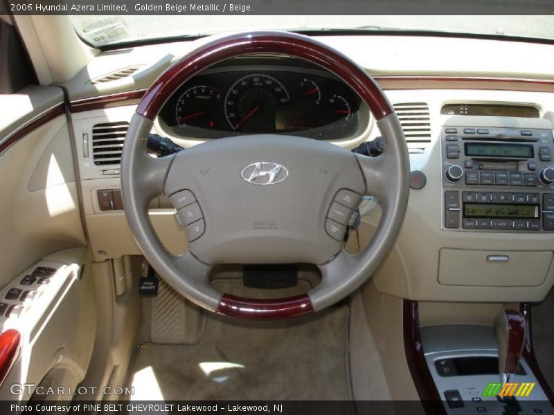 Golden Beige Metallic / Beige 2006 Hyundai Azera Limited