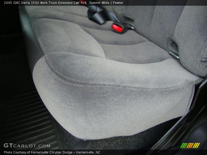 Summit White / Pewter 2005 GMC Sierra 1500 Work Truck Extended Cab 4x4