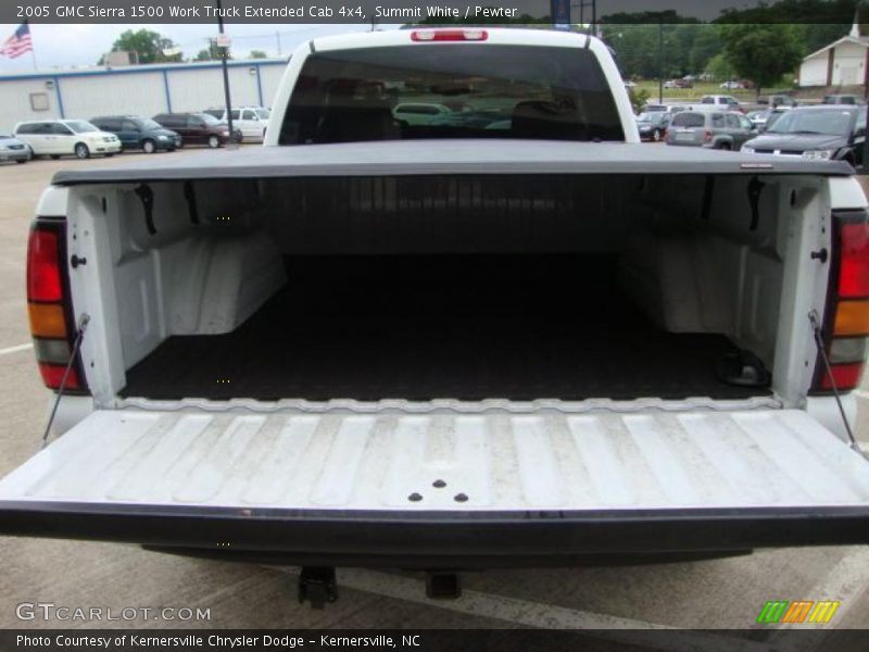 Summit White / Pewter 2005 GMC Sierra 1500 Work Truck Extended Cab 4x4