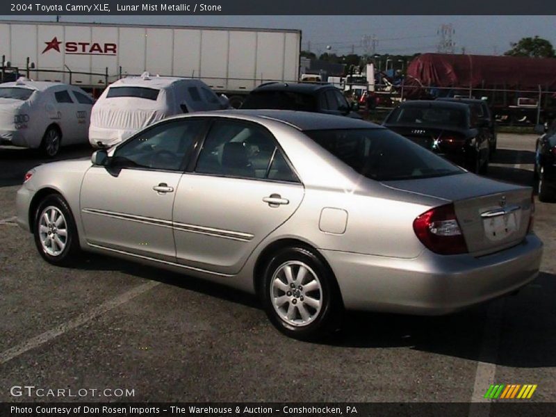 Lunar Mist Metallic / Stone 2004 Toyota Camry XLE