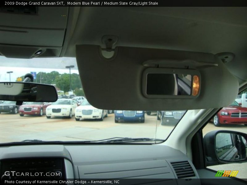 Modern Blue Pearl / Medium Slate Gray/Light Shale 2009 Dodge Grand Caravan SXT
