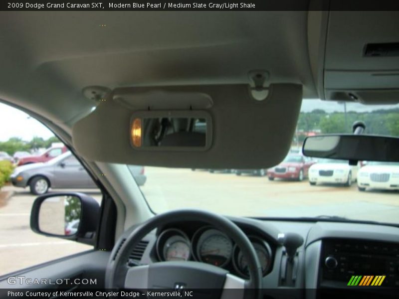 Modern Blue Pearl / Medium Slate Gray/Light Shale 2009 Dodge Grand Caravan SXT