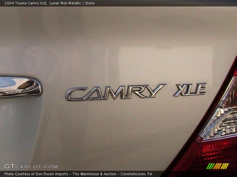 Lunar Mist Metallic / Stone 2004 Toyota Camry XLE