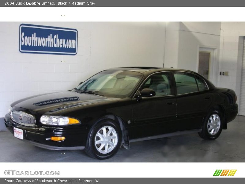 Black / Medium Gray 2004 Buick LeSabre Limited