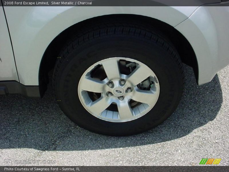 Silver Metallic / Charcoal 2008 Ford Escape Limited