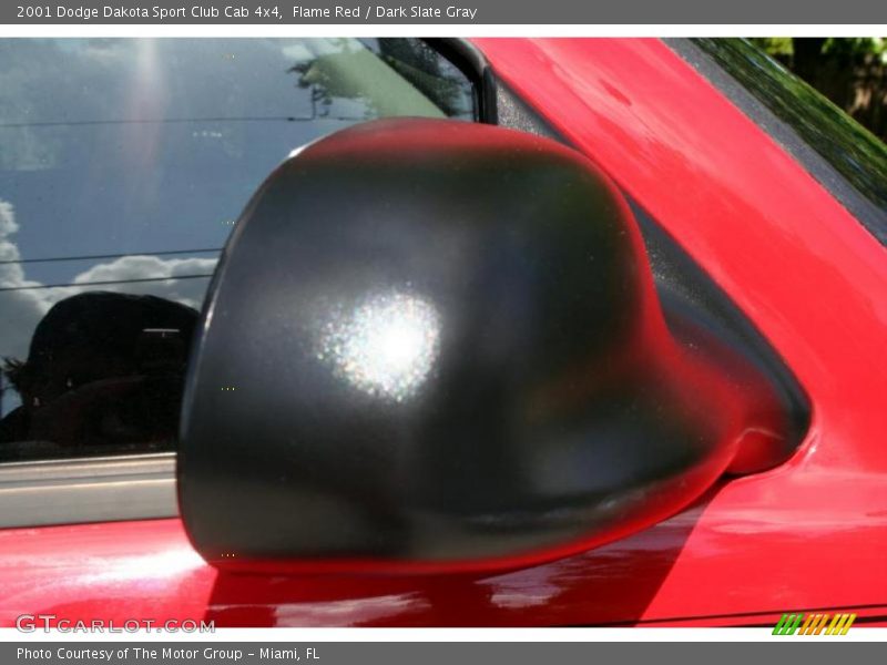 Flame Red / Dark Slate Gray 2001 Dodge Dakota Sport Club Cab 4x4