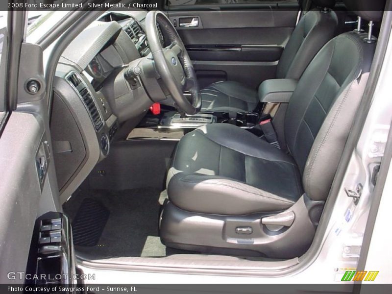 Silver Metallic / Charcoal 2008 Ford Escape Limited