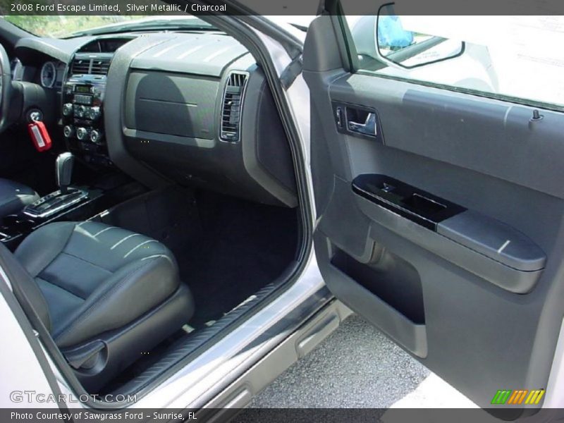 Silver Metallic / Charcoal 2008 Ford Escape Limited
