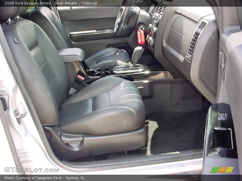 Silver Metallic / Charcoal 2008 Ford Escape Limited