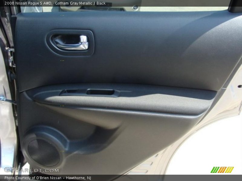 Gotham Gray Metallic / Black 2008 Nissan Rogue S AWD