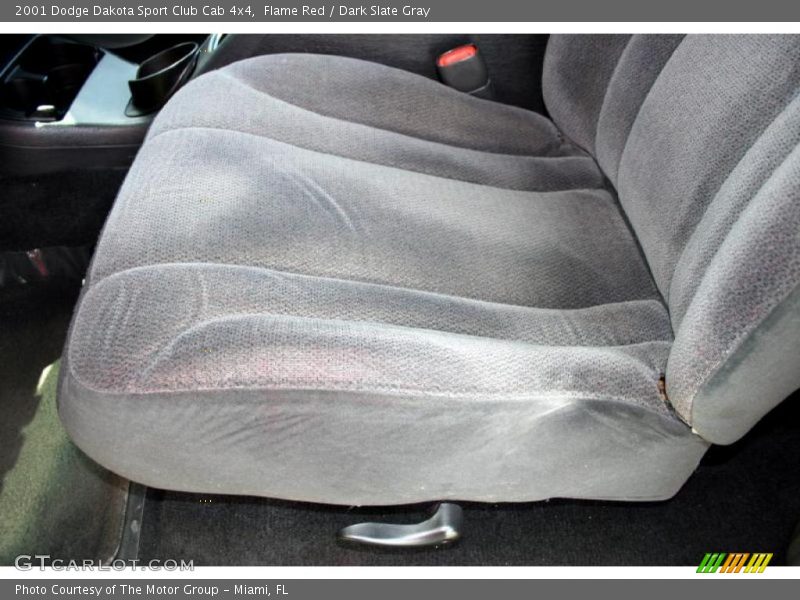 Flame Red / Dark Slate Gray 2001 Dodge Dakota Sport Club Cab 4x4