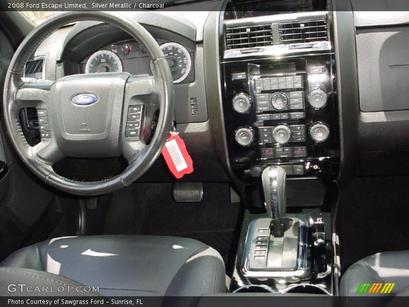Silver Metallic / Charcoal 2008 Ford Escape Limited