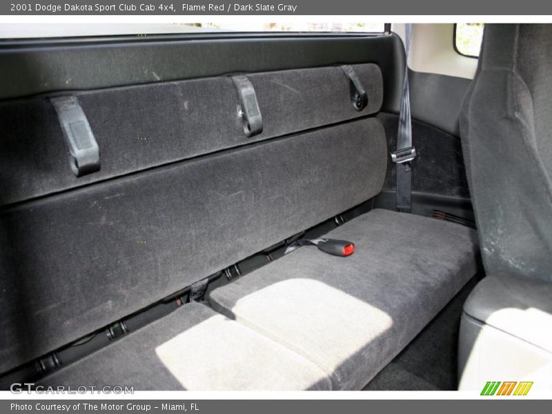 Flame Red / Dark Slate Gray 2001 Dodge Dakota Sport Club Cab 4x4