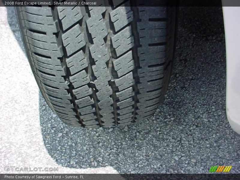 Silver Metallic / Charcoal 2008 Ford Escape Limited