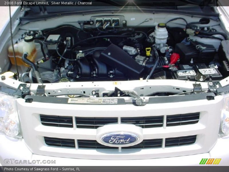 Silver Metallic / Charcoal 2008 Ford Escape Limited