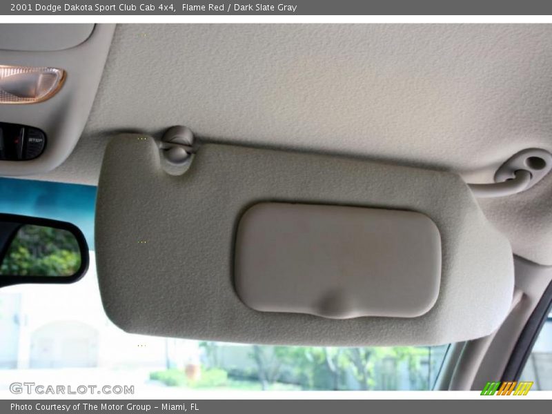 Flame Red / Dark Slate Gray 2001 Dodge Dakota Sport Club Cab 4x4