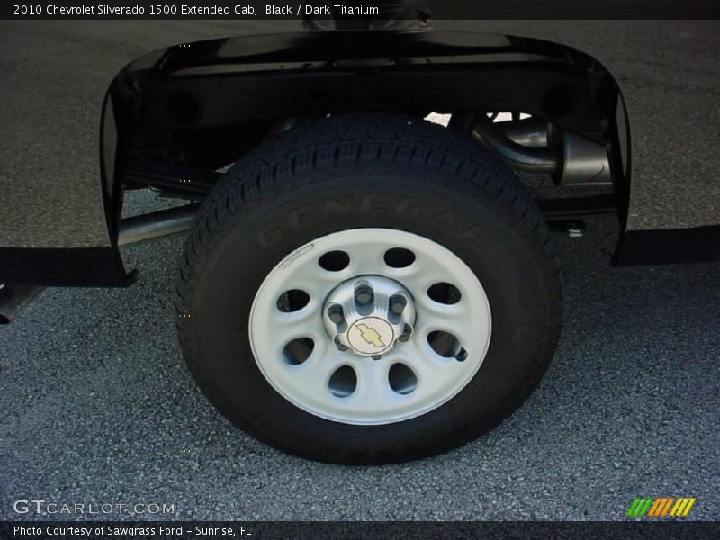 Black / Dark Titanium 2010 Chevrolet Silverado 1500 Extended Cab