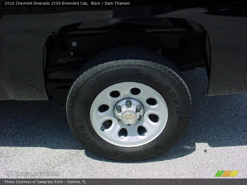 Black / Dark Titanium 2010 Chevrolet Silverado 1500 Extended Cab