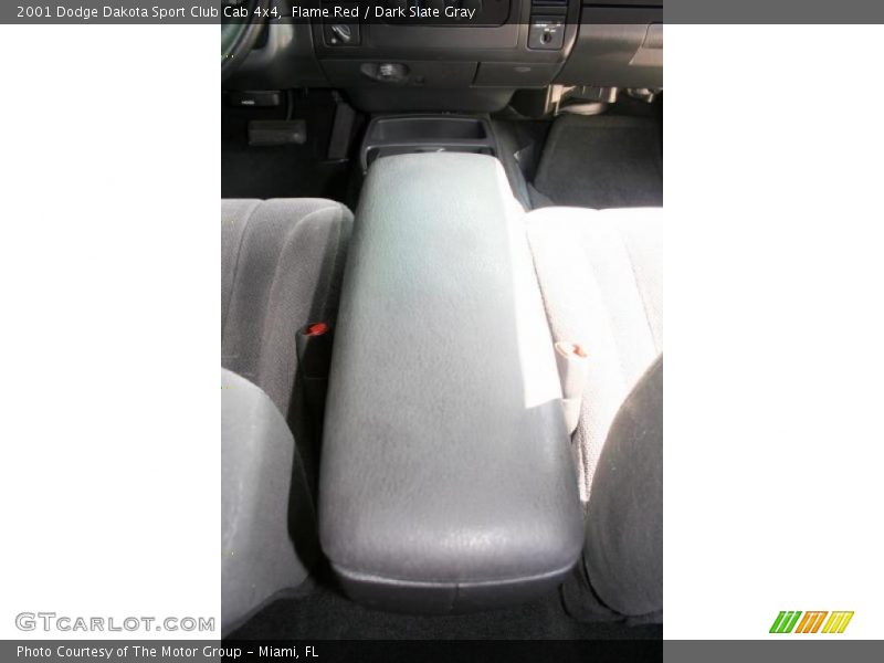 Flame Red / Dark Slate Gray 2001 Dodge Dakota Sport Club Cab 4x4