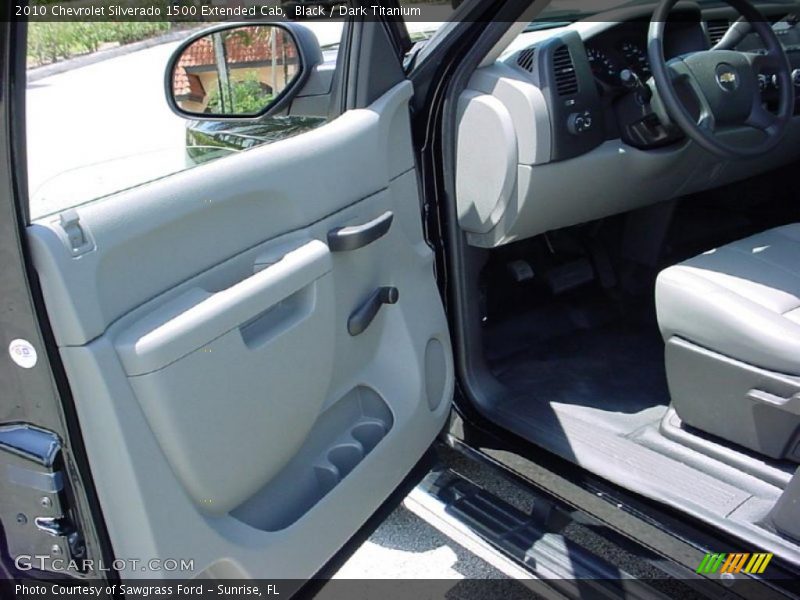 Black / Dark Titanium 2010 Chevrolet Silverado 1500 Extended Cab