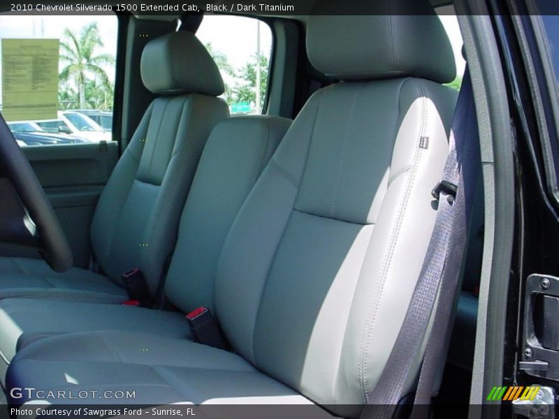 Black / Dark Titanium 2010 Chevrolet Silverado 1500 Extended Cab