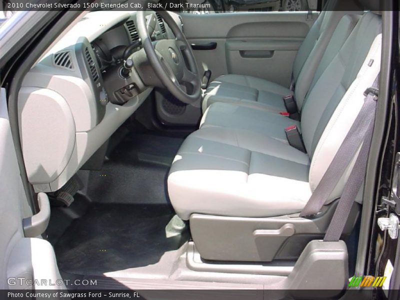 Black / Dark Titanium 2010 Chevrolet Silverado 1500 Extended Cab