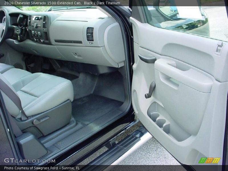 Black / Dark Titanium 2010 Chevrolet Silverado 1500 Extended Cab
