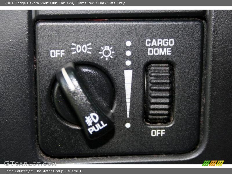 Flame Red / Dark Slate Gray 2001 Dodge Dakota Sport Club Cab 4x4