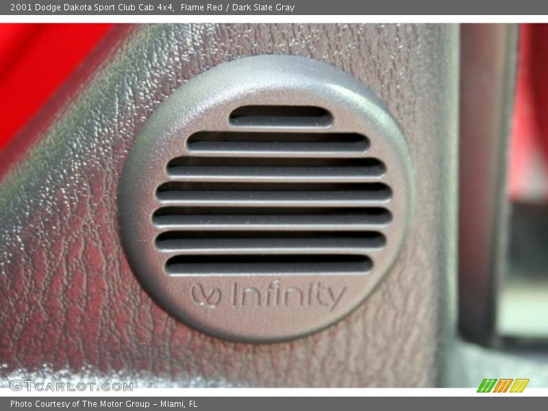 Flame Red / Dark Slate Gray 2001 Dodge Dakota Sport Club Cab 4x4