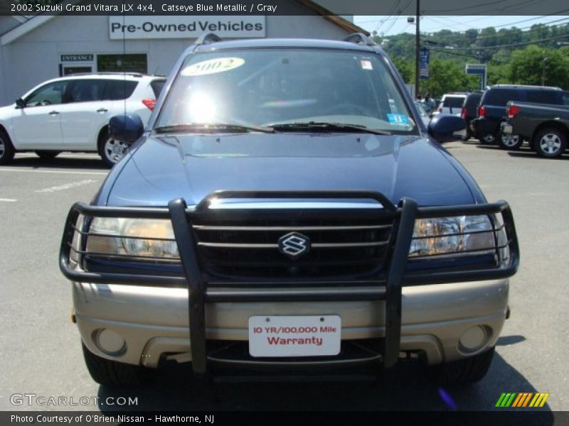 Catseye Blue Metallic / Gray 2002 Suzuki Grand Vitara JLX 4x4