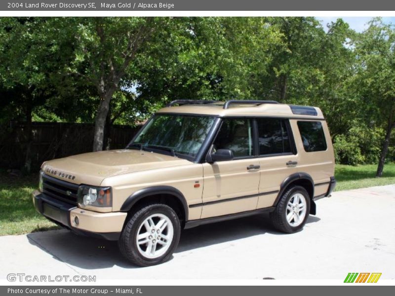 Maya Gold / Alpaca Beige 2004 Land Rover Discovery SE
