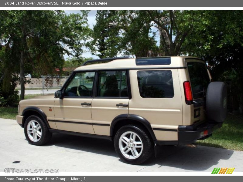 Maya Gold / Alpaca Beige 2004 Land Rover Discovery SE